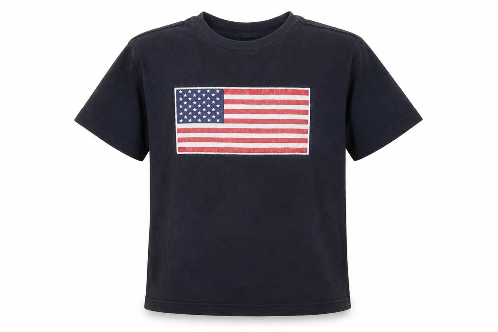 Gap Boys Black American Graphic T-Shirt 12 Years