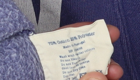 Jack Wills Men's Blue Pullover Hoodie, Size S