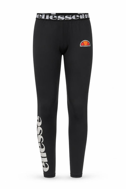 Ellesse Women's Black Leggings UK 10 Gym & Training