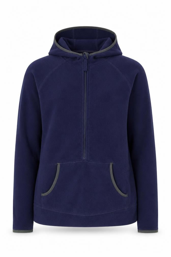 Crane Womens Blue Full Zip Hoodie M Size