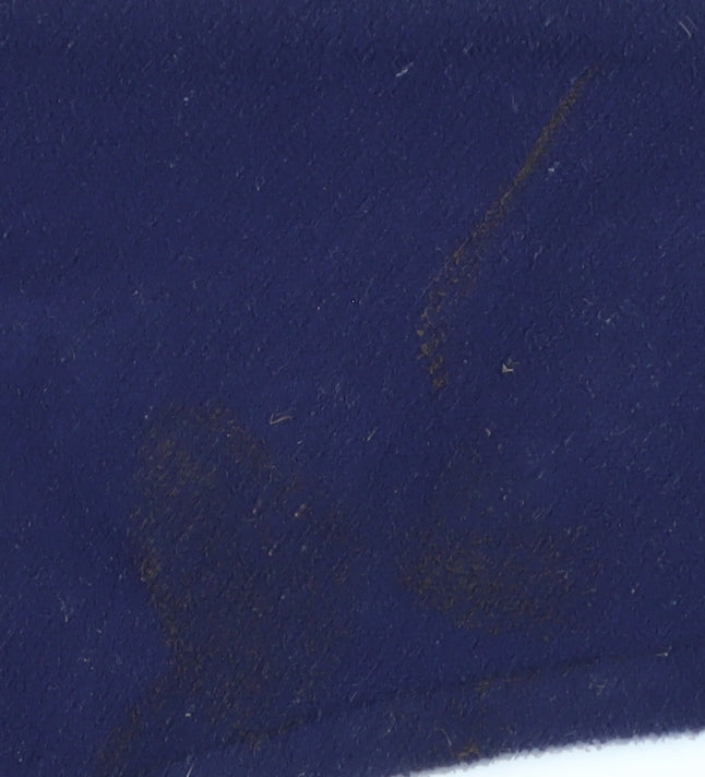 Crane Unisex Blue Full Zip Hoodie M Size
