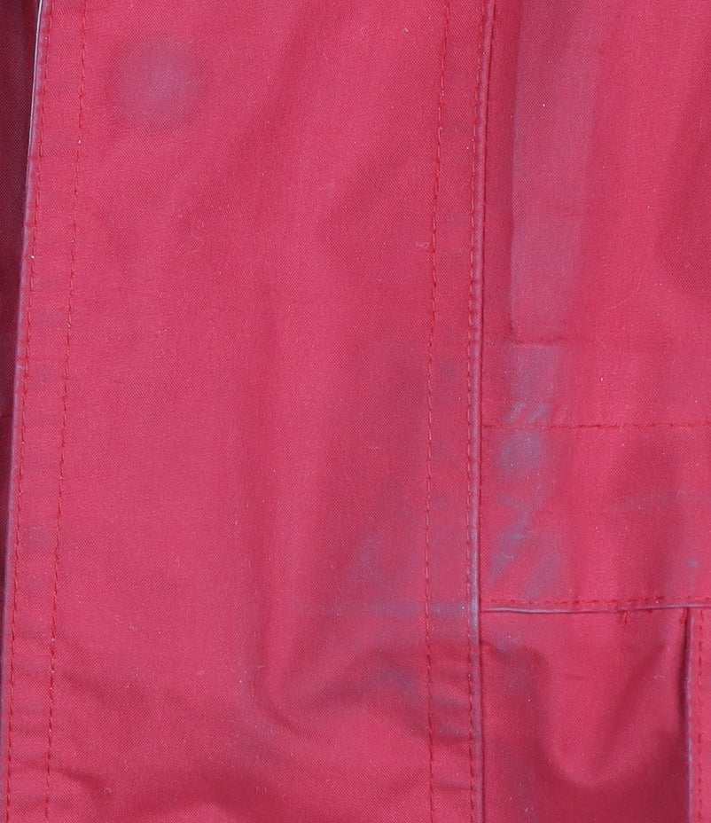 Peter Storm Men's XL Red Waterproof Hooded Rain Coat