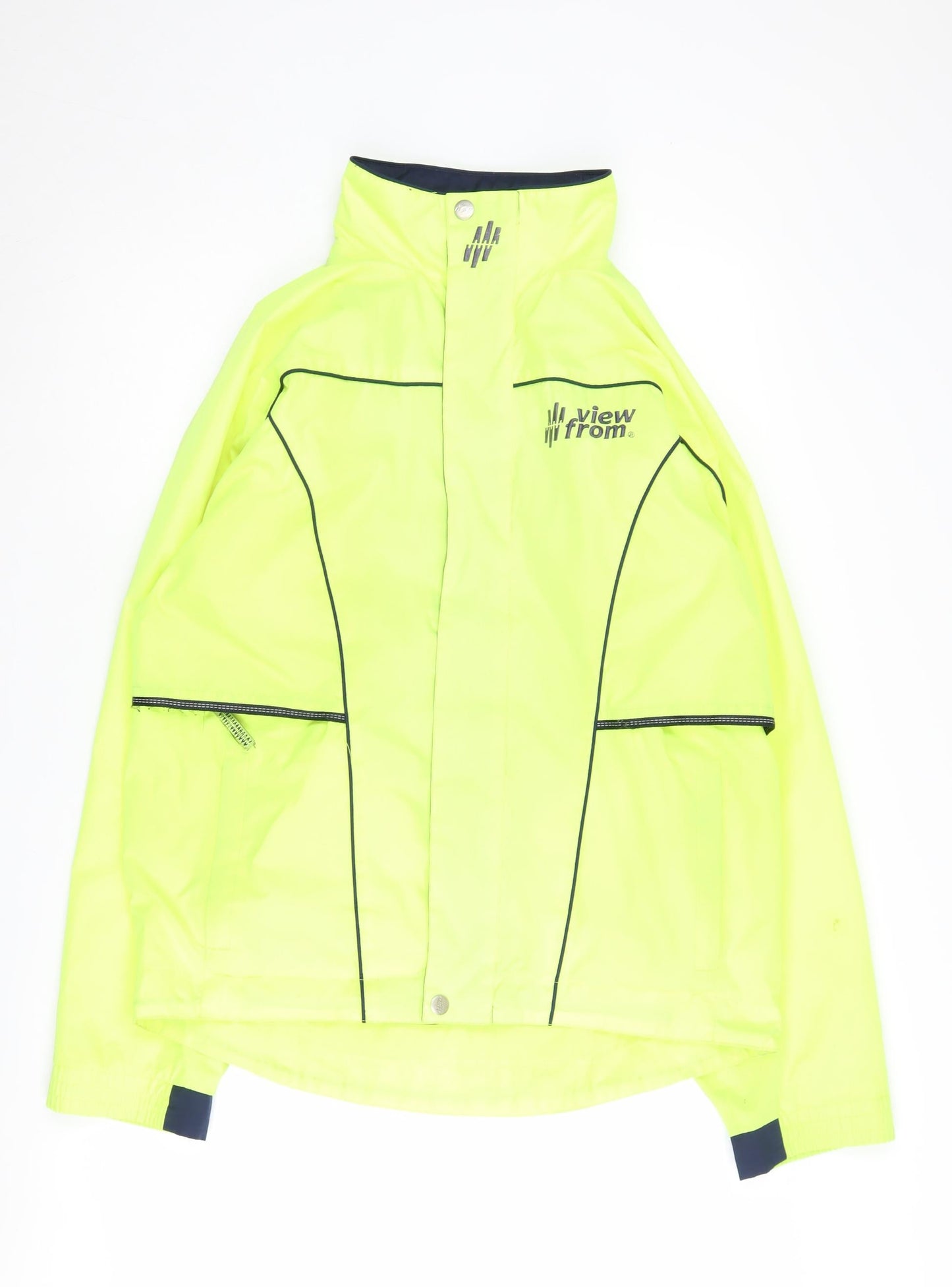 View From Men's Green Windbreaker Jacket, Size M, Sportswear