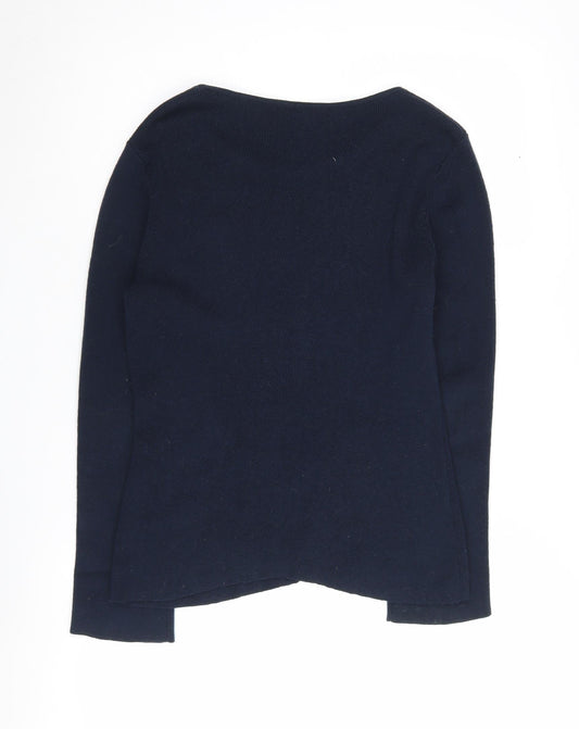 Laura Ashley Women's Blue Pullover Jumper, Size 12