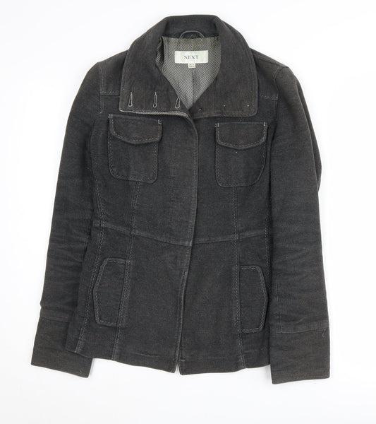 Next Women's Black Mid-Length Jacket Size 8