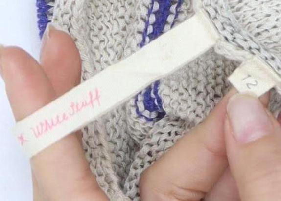 White Stuff Women's Beige Striped Pullover Jumper Size 12