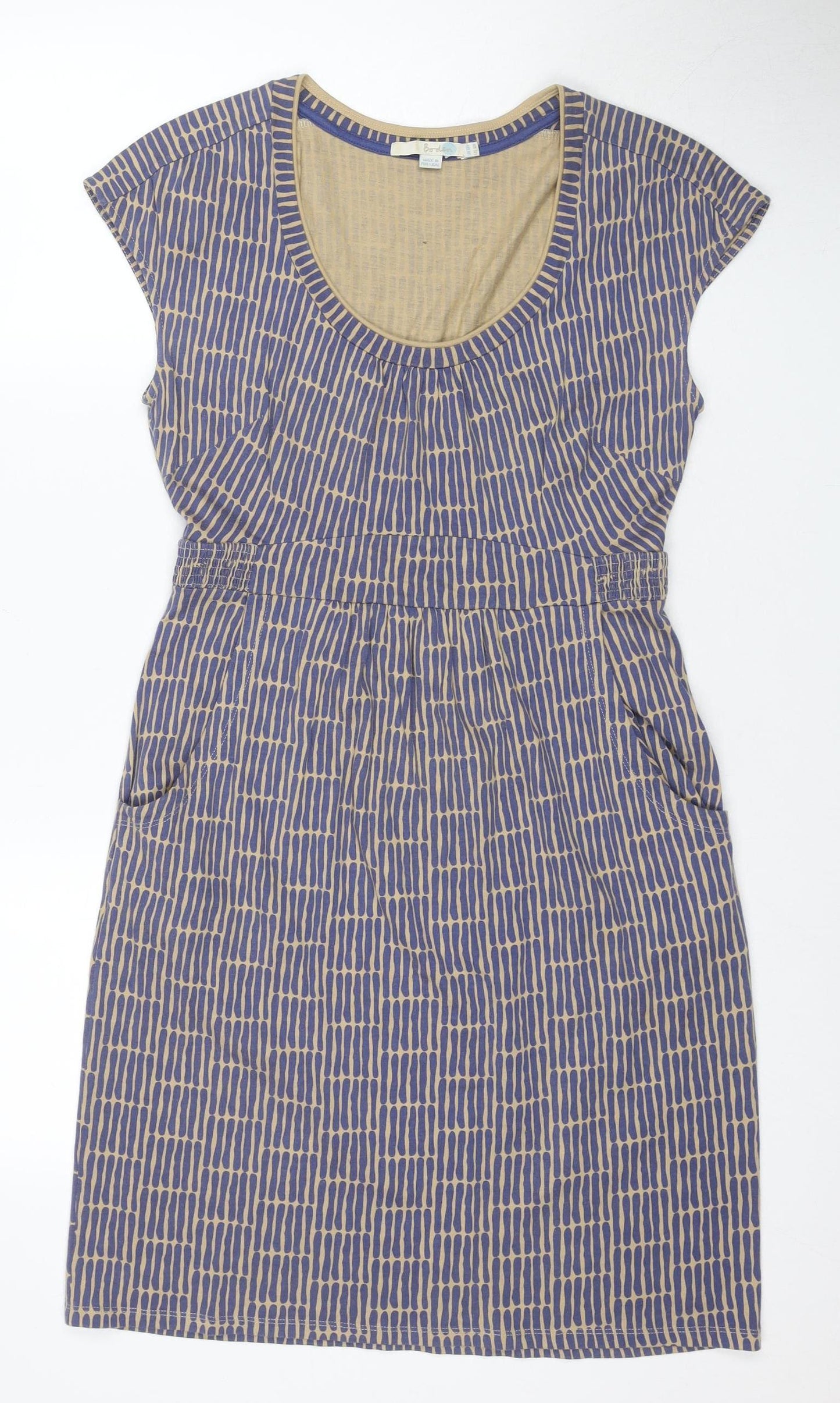 Boden Women's Multicoloured Shift Dress Size 10