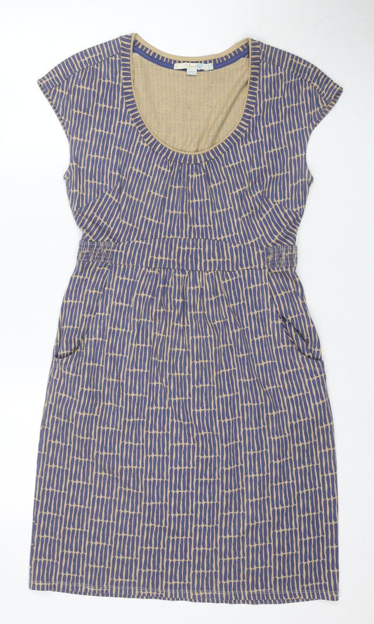 Boden Women's Multicoloured Shift Dress Size 10