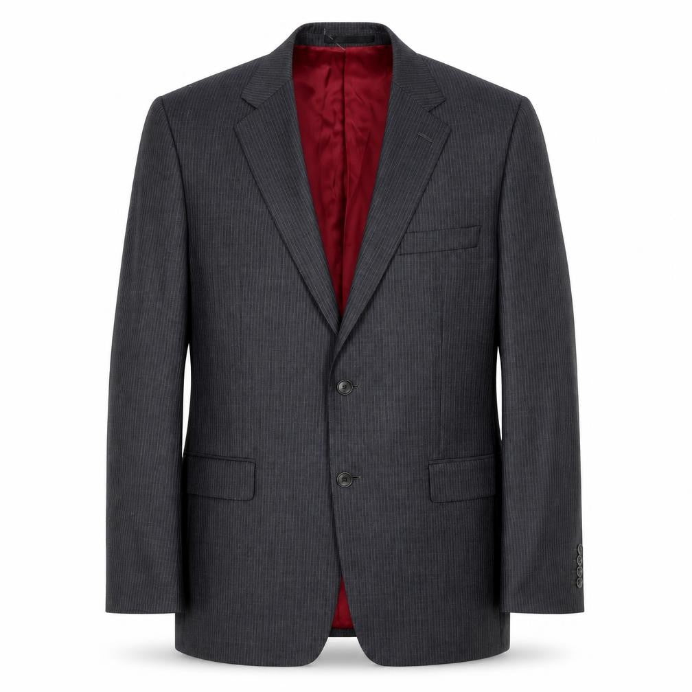 Mens 42 Chest Regular Magee Grey Two-Button