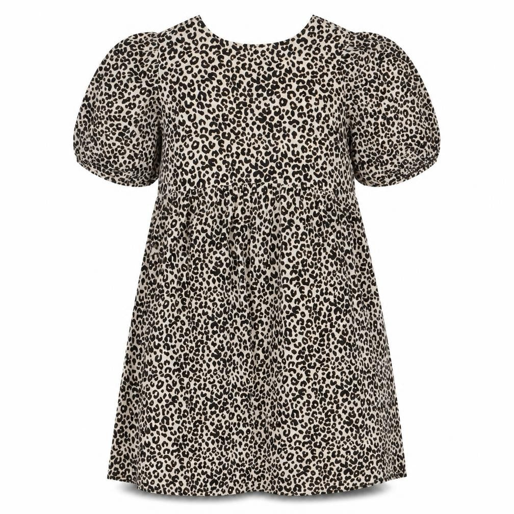 Front view of ASOS Women’s Animal Print Short Sleeve Dress