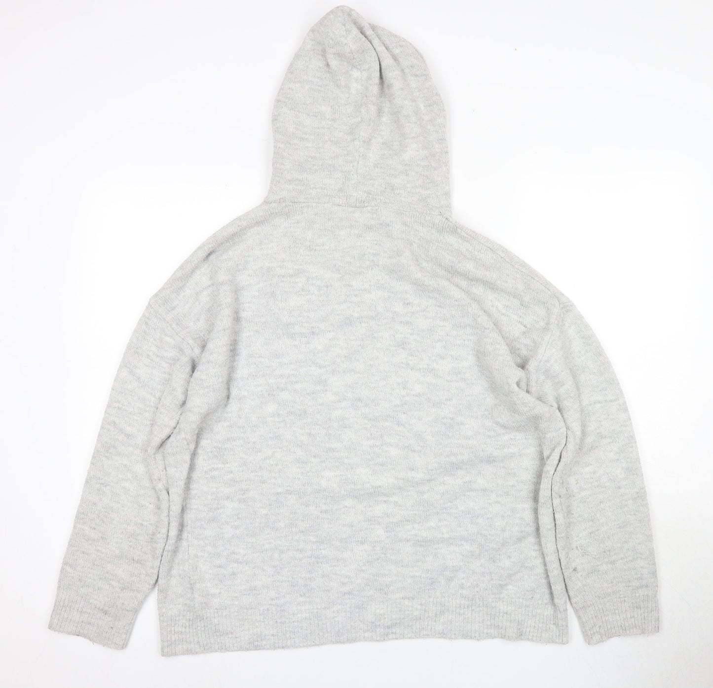 Disney Women's Grey Mickey Mouse Hoodie M