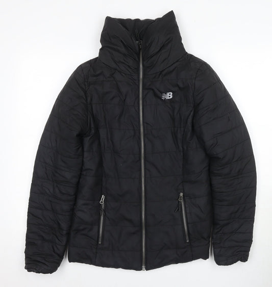 New Balance Women's Black XS Puffer Jacket Casual