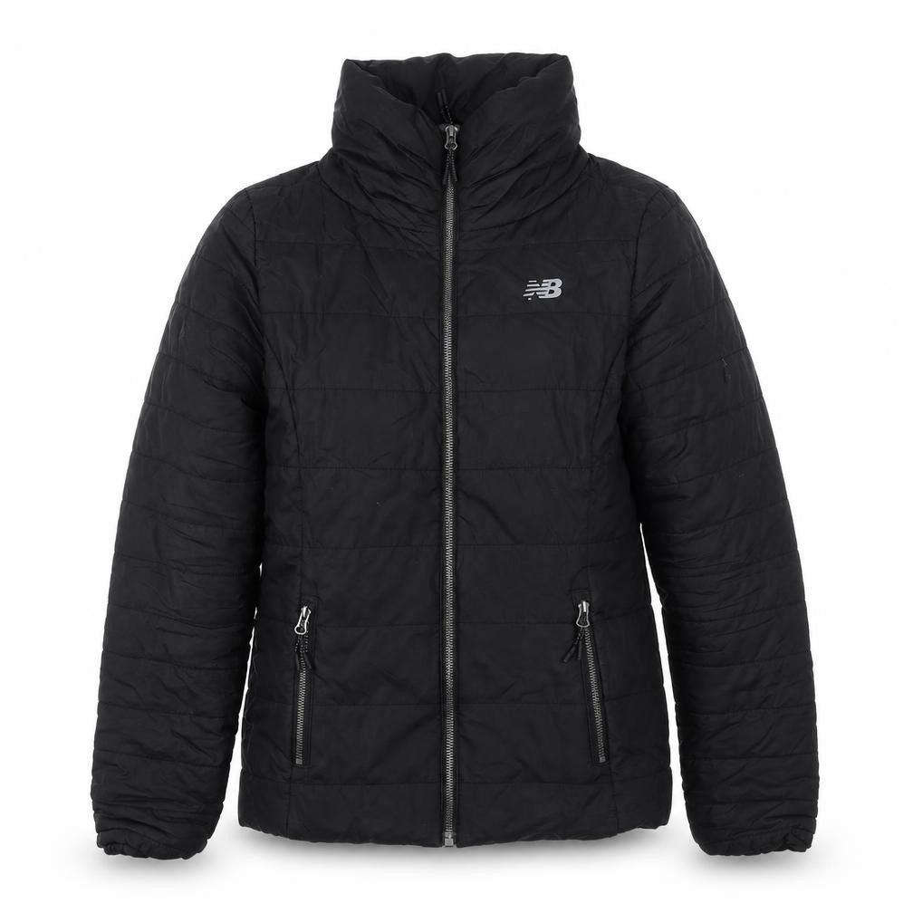 Womens UK Size XS Regular New Balance Black Polyester Jacket