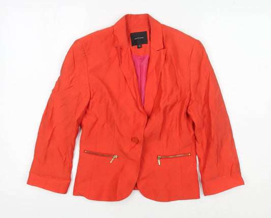 Portmans Women's Red Blazer Size 6