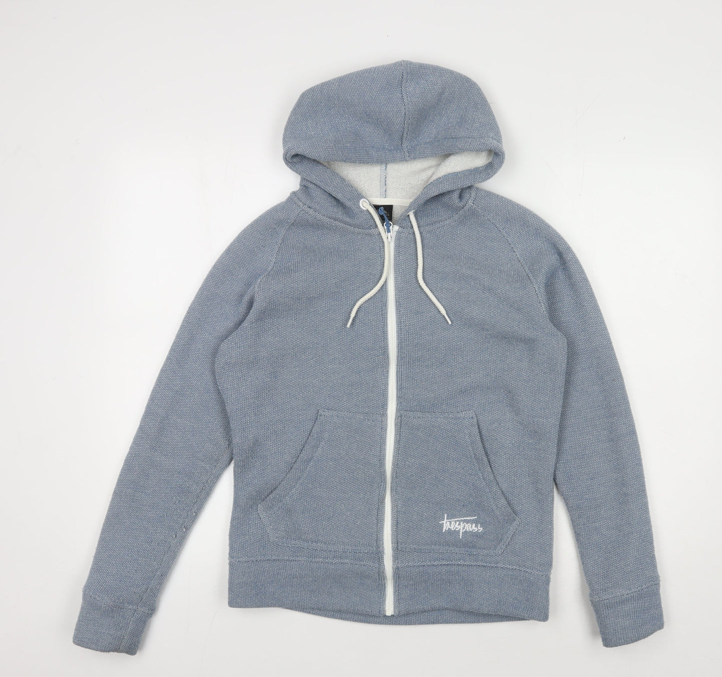Trespass Unisex Blue Full Zip Hoodie M
