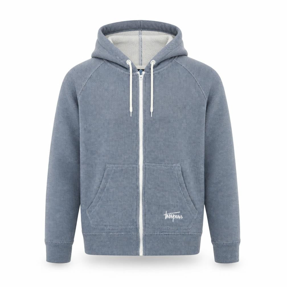 Trespass Mens Blue Full Zip Hoodie M