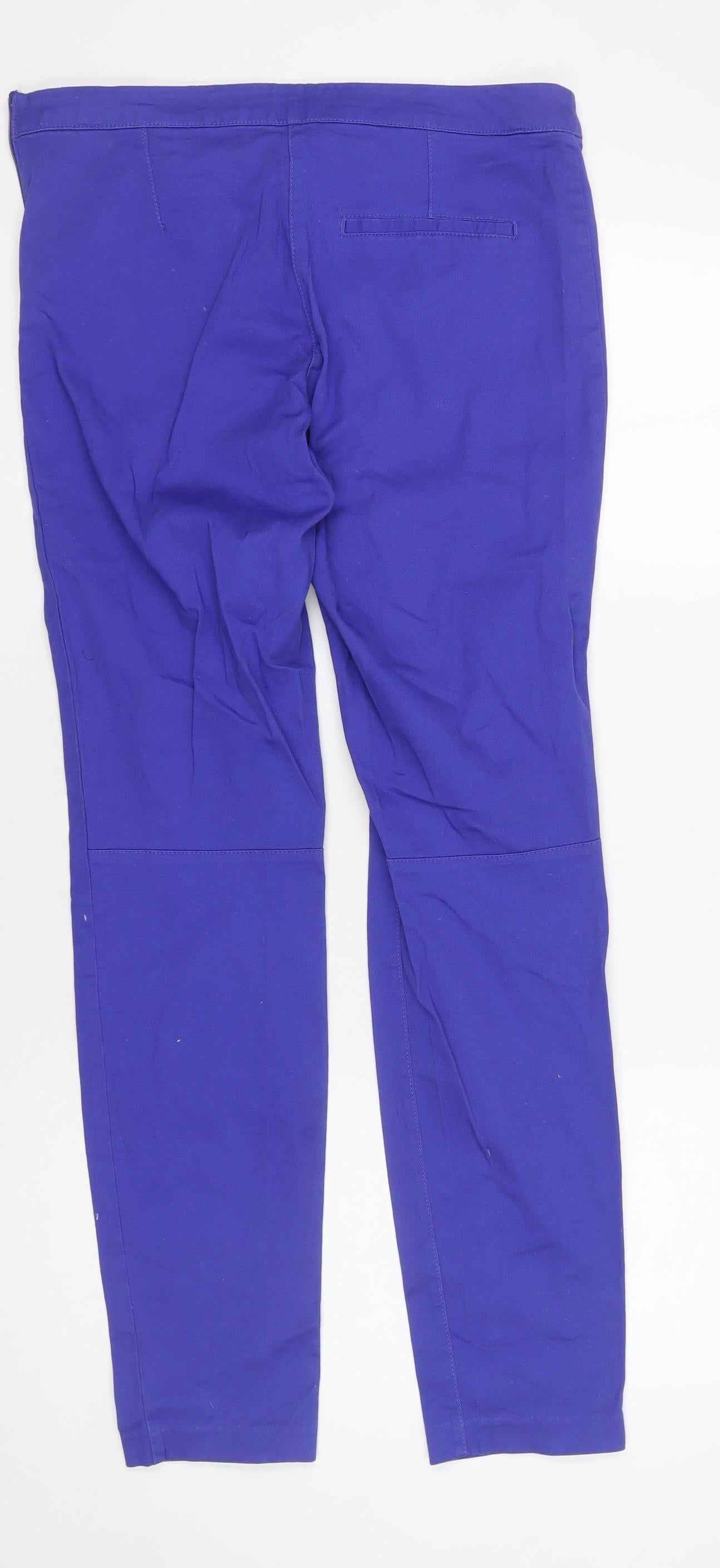 H&M Women's Blue Jegging Trousers Size 12