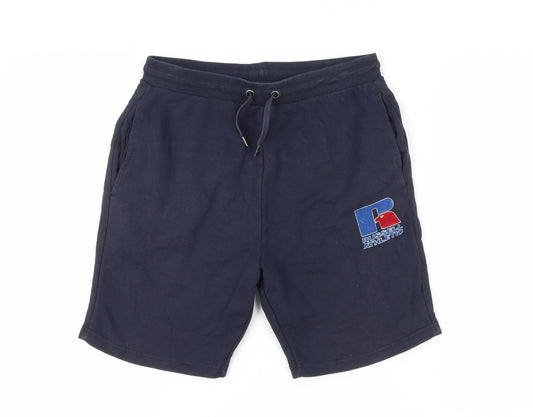 Russell Athletic Boys Blue Gym Shorts 15-16Y