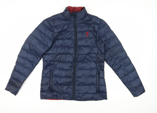 LFC Men's Blue S Puffer Jacket
