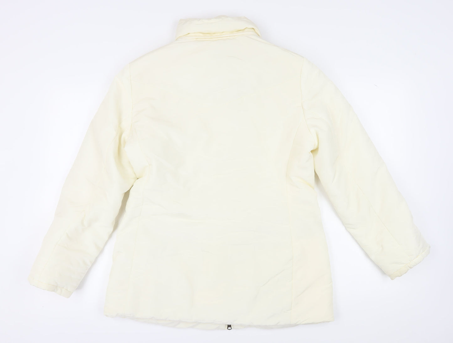 Fuchs Schmitt Women's Ivory Puffer Jacket Size 12