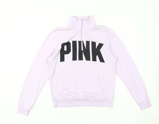 Victoria's Secret Women's Purple Pullover Sweatshirt S