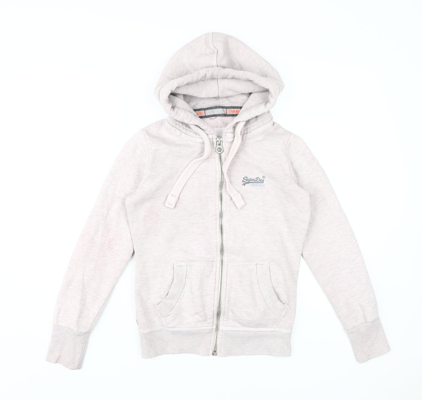 Superdry Women's Grey XS Full Zip Hoodie
