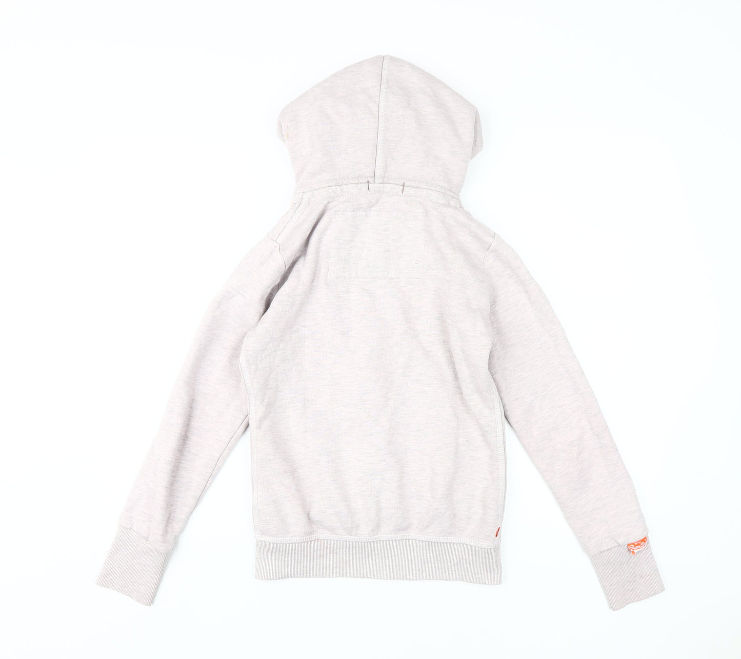 Superdry Women's Grey XS Full Zip Hoodie