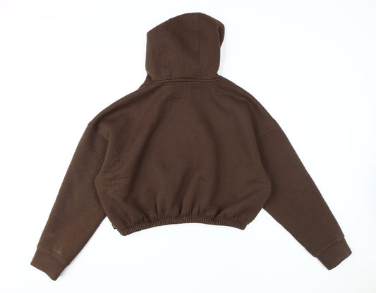 DKNY Sport Women’s Brown Pullover Hoodie, Size L