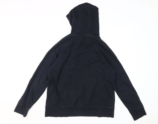 Under Armour Boys Black Pullover Hoodie M Relaxed Fit