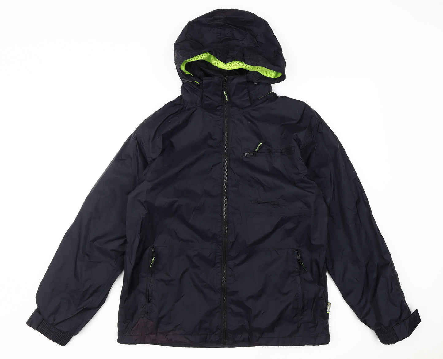 Trespass Men's Black Waterproof Rain Jacket S