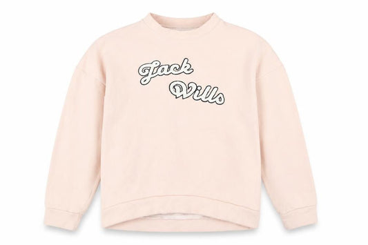 Womens UK 8 Regular Jack Wills Pink Pullover Sweatshirt