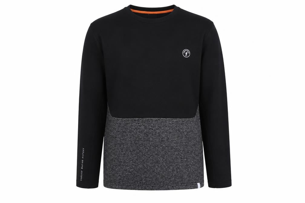 Mens UK M Regular L.F.C Black Pullover Sweatshirt