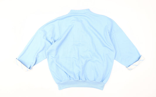 Lyle & Scott Women's Blue Sweatshirt, Size L, Casual Pullover