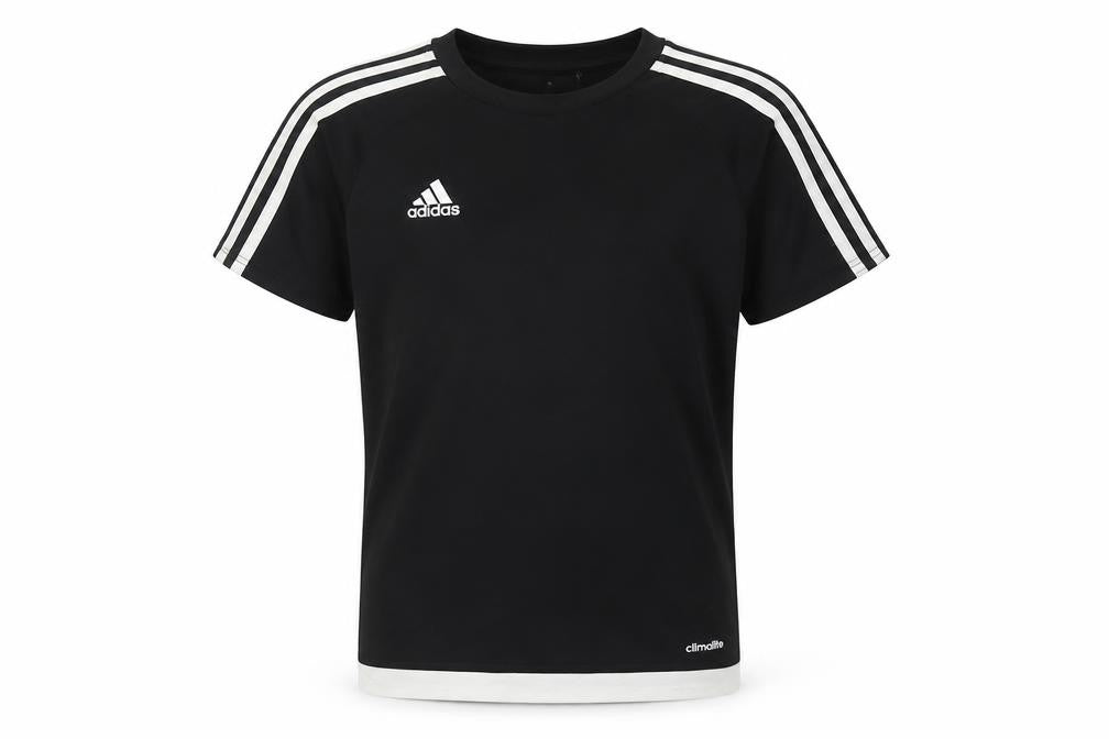 Adidas Boys' Black 9-10 T-Shirt, Climalite, Breathable