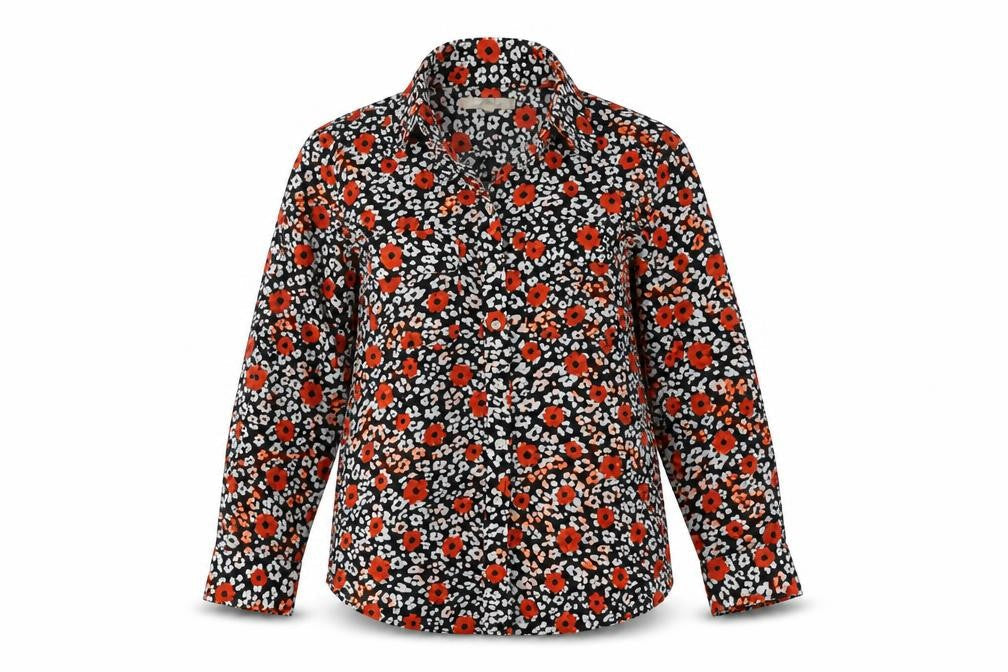 Womens UK Size S Banana Republic Multicoloured Polyester Blouse