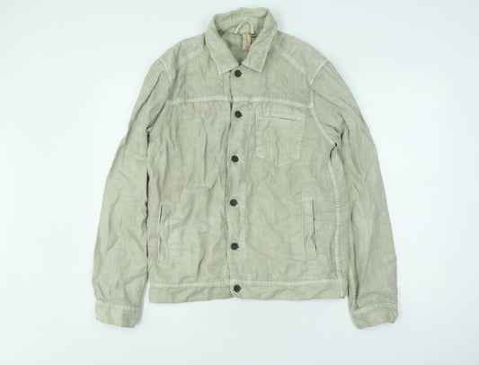 Ted Baker Women's Beige Linen Jacket Size 12