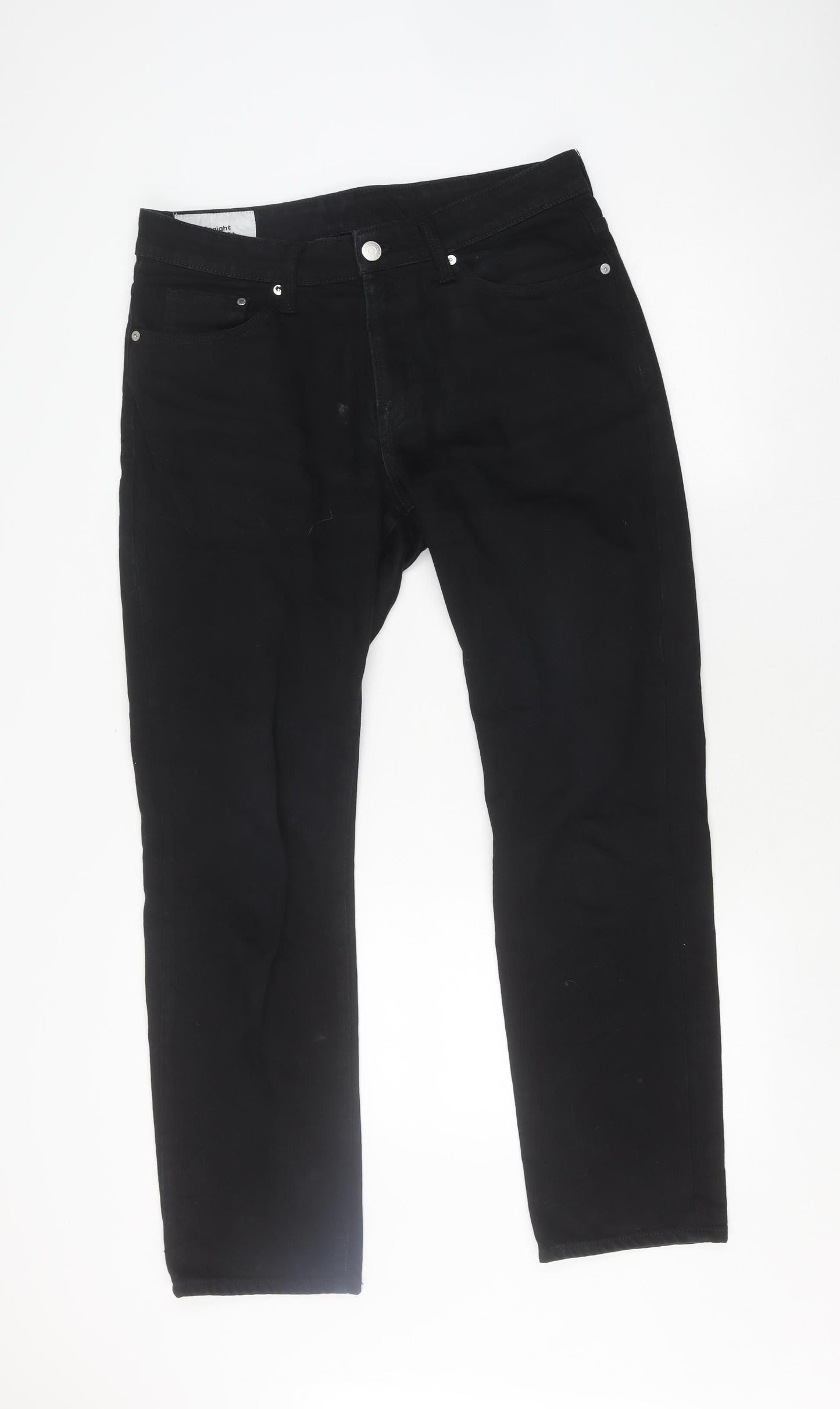 H&M Women's Black Straight Jeans Size 8