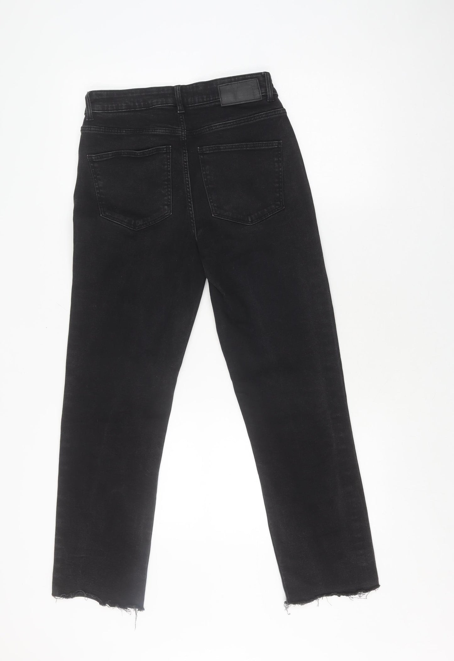 Pieces Women's Black Straight Jeans S