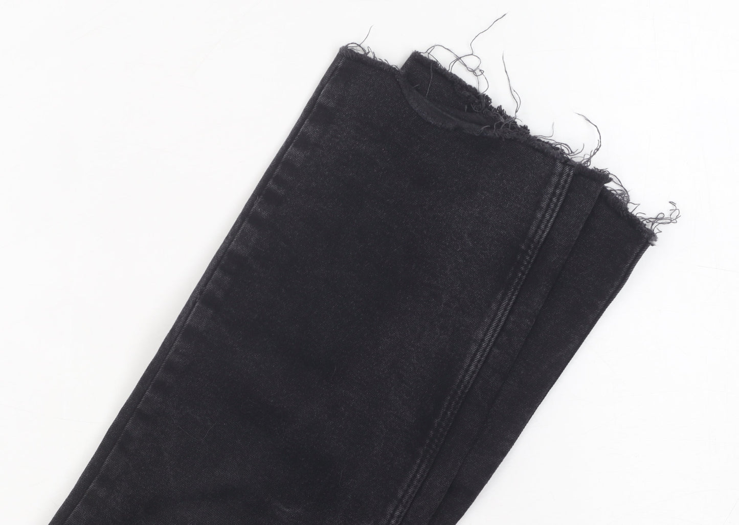Pieces Women's Black Straight Jeans S