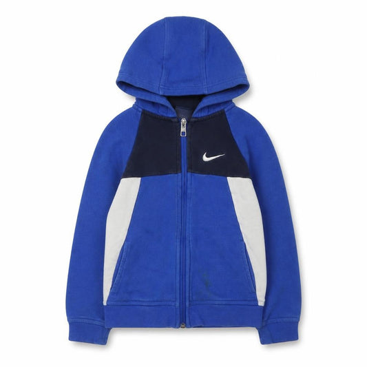 Nike Boys Blue Full Zip Hoodie 6-7 Years