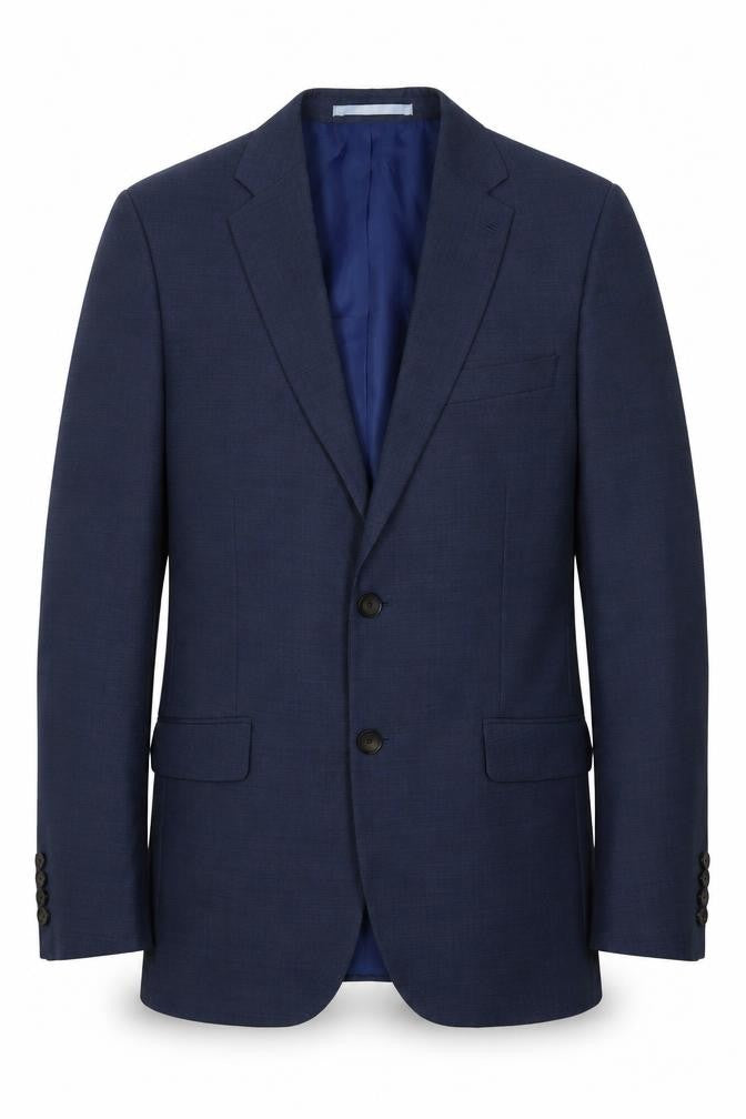 Marks and Spencer Men's Blue Suit Jacket Slim Fit 36R