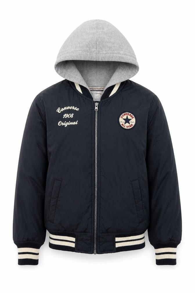 Converse Boys Black Bomber Jacket 10-12 Years