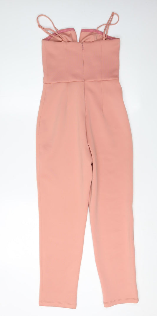 ASOS Women's Pink Jumpsuit, Size 4, Sleeveless Casual