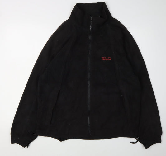Regatta Men's Black Fleece Jacket M Autumn/Winter