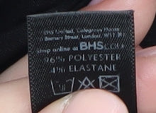 BHS Women's Black Beaded Blouse Size 12