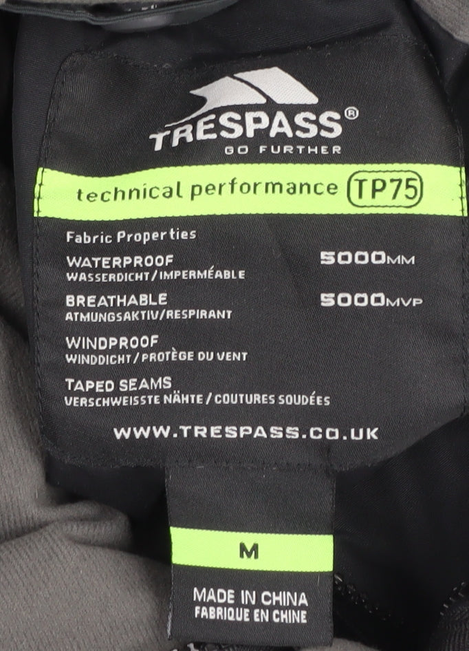 Trespass Men's Green Waterproof Jacket M Reg Outdoor