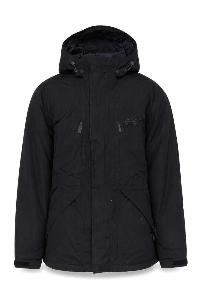 Mountain Life Men's Black Parka Jacket Size S