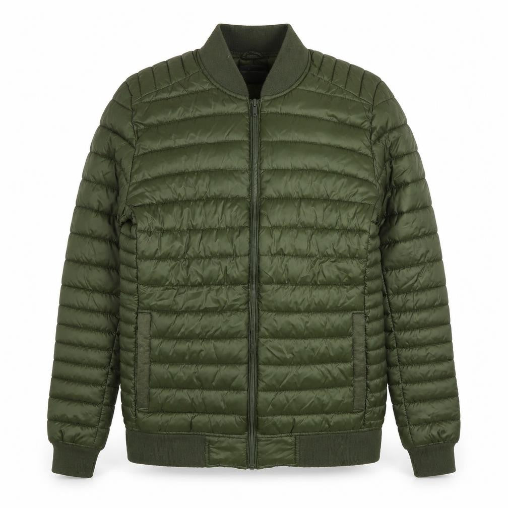 ASOS Men's Green Puffer Jacket Size S