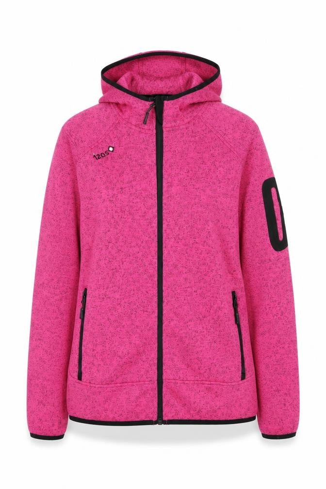 Izas Women's Pink Full Zip Hoodie, Size M