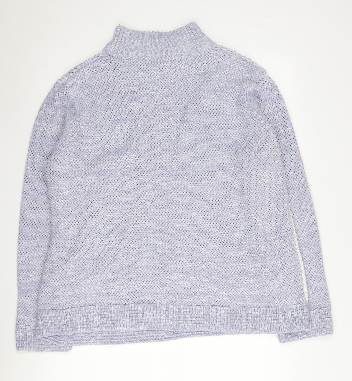Damart Women's Multicoloured XL Mock Neck Pullover Jumper